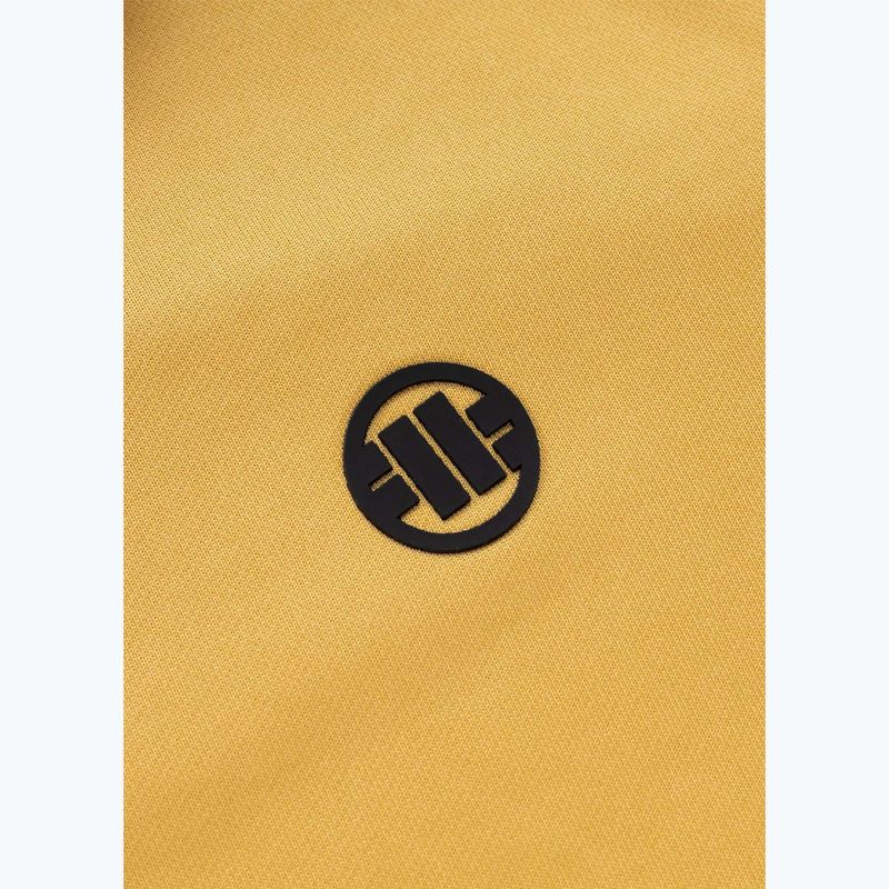 Мъжки суитшърт Pitbull Trackjacket Tape Logo Terry Group pale yellow 10