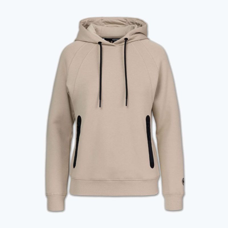 Дамски суитшърт Pitbull Explory Hooded cappuccino 4