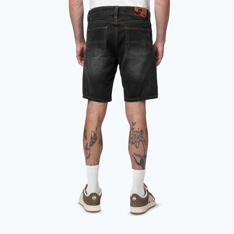 Мъжки шорти Pitbull Bayside Jeans Pocket black 3