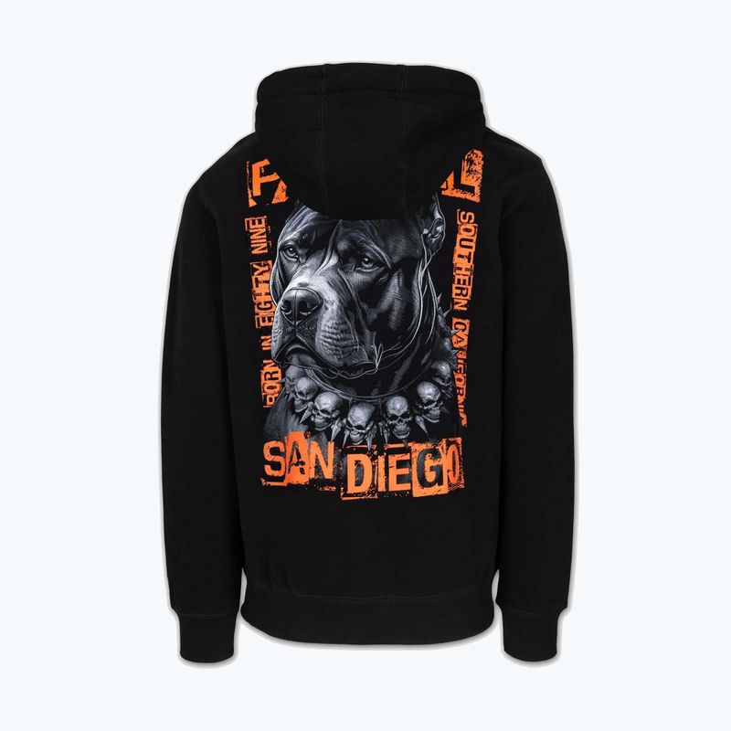 Мъжки суитшърт Pitbull Blacky Hooded black 5
