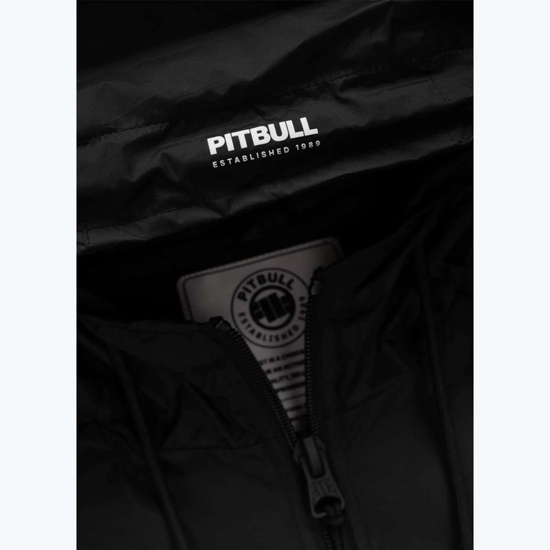 Мъжко яке Pitbull Athletic Tape Nylon Hooded black 6