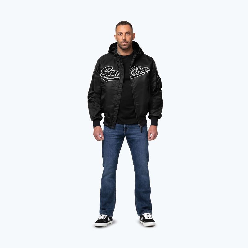 Мъжко яке Pitbull Aero Flight Hooded black 2