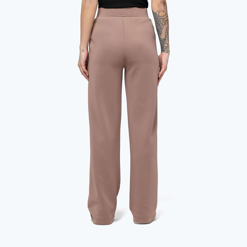 Дамски панталони Pitbull Verona Wide Leg chocolate mousse 3