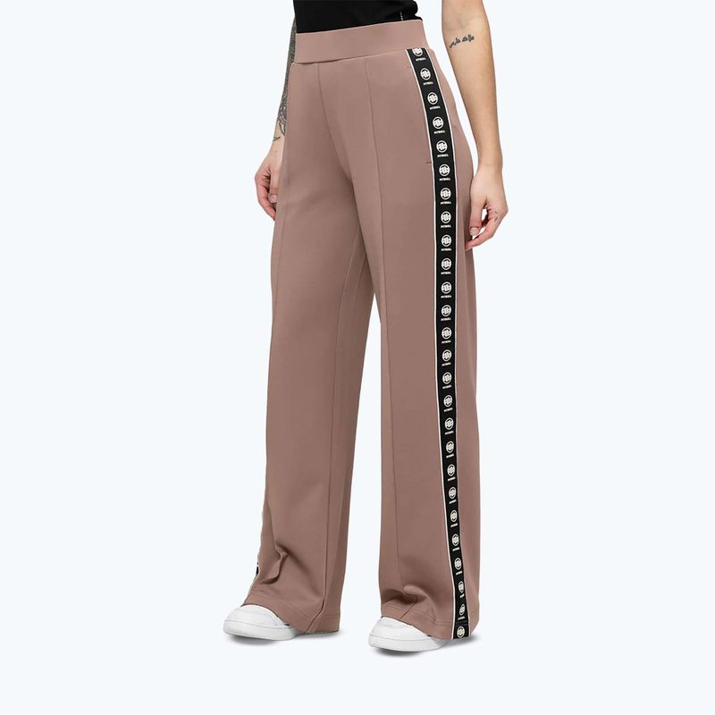 Дамски панталони Pitbull Verona Wide Leg chocolate mousse 5
