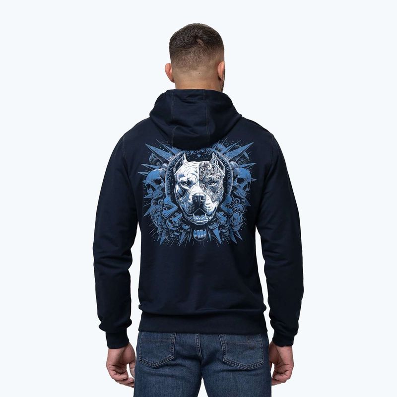 Мъжки суитшърт Pitbull World Sweatshirt Hooded dark navy 3