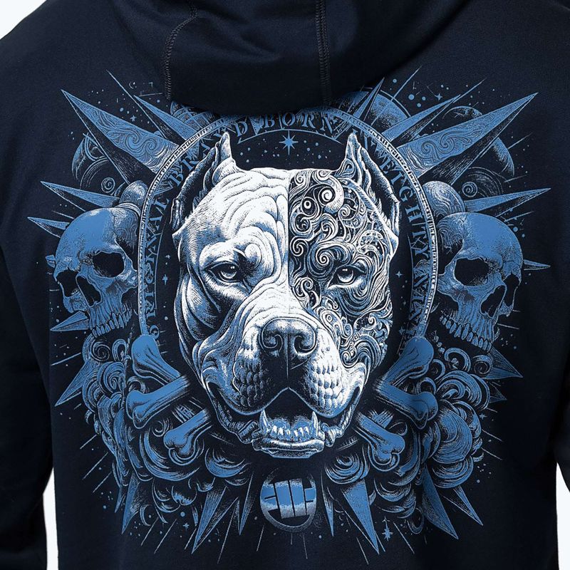 Мъжки суитшърт Pitbull World Sweatshirt Hooded dark navy 4