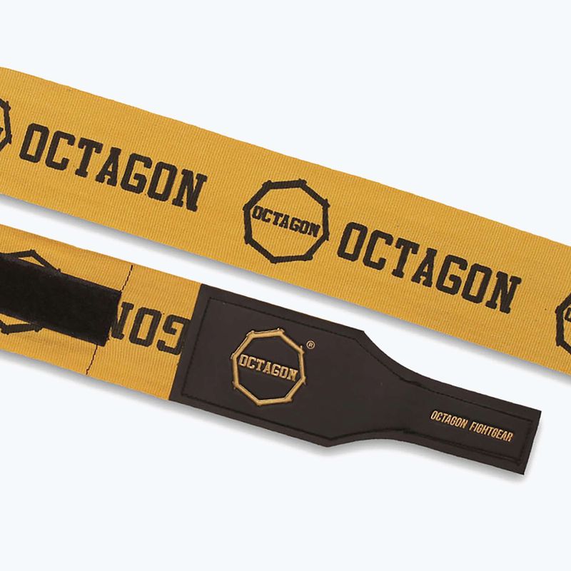 Боксьорски бандажи Octagon Fightgear Supreme Printed 300 cm gold 3