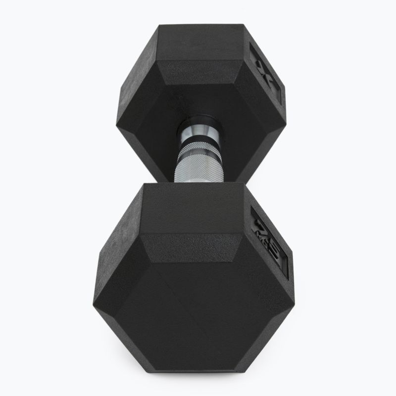 Гумиран дъмбел XTREXO Hex HXD75 7.5 kg 6
