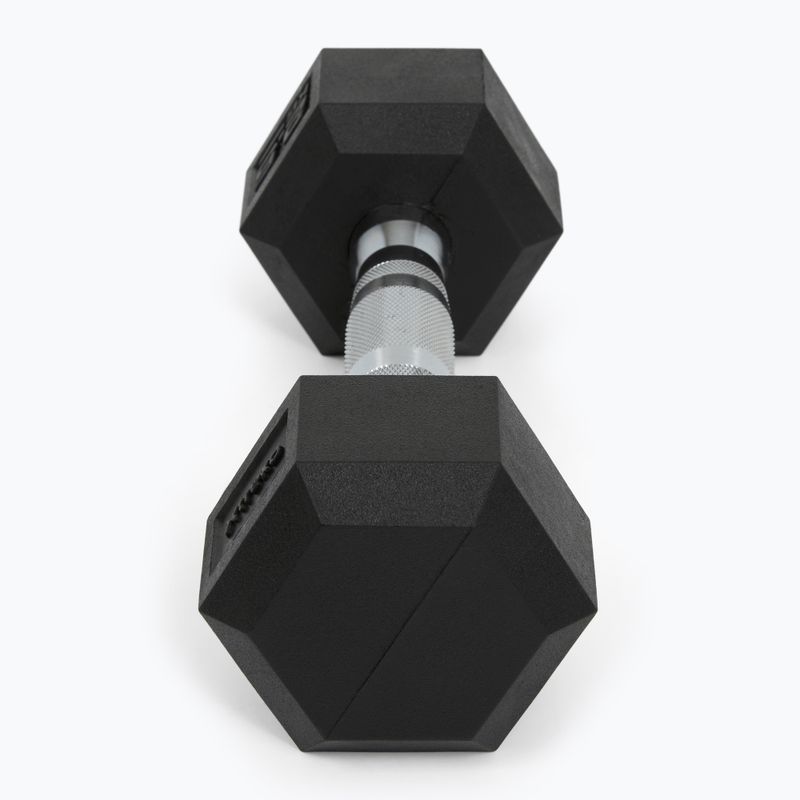 Гумиран дъмбел XTREXO Hex HXD25 2.5 kg 6