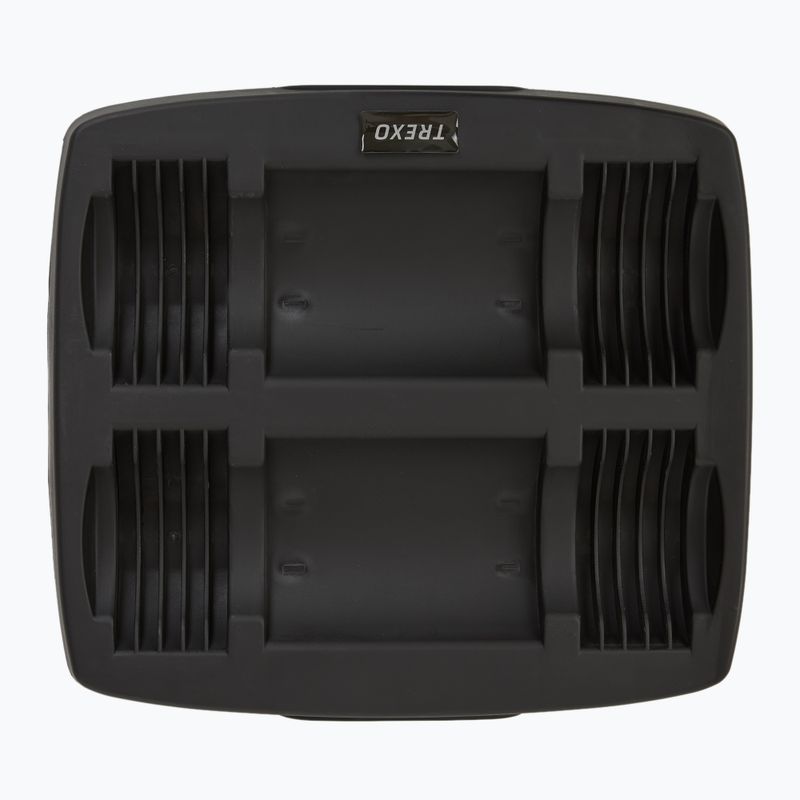 XTREXO ADS15 регулируем дъмбел / щанга черен 7