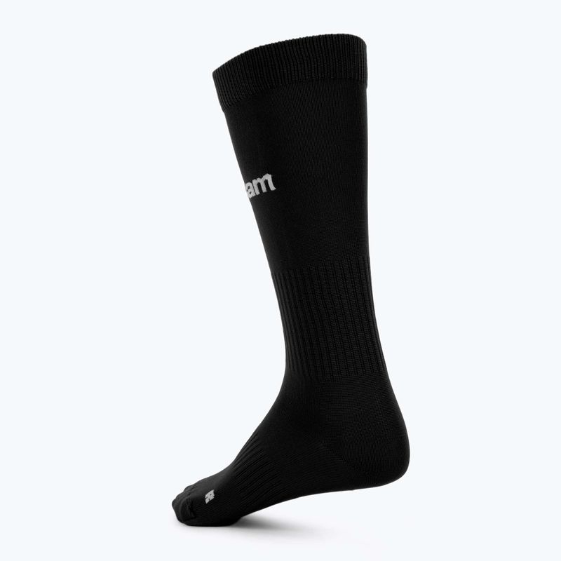 Детски футболни чорапи OneTeam Precision football socks комплект 2-pack черен 2