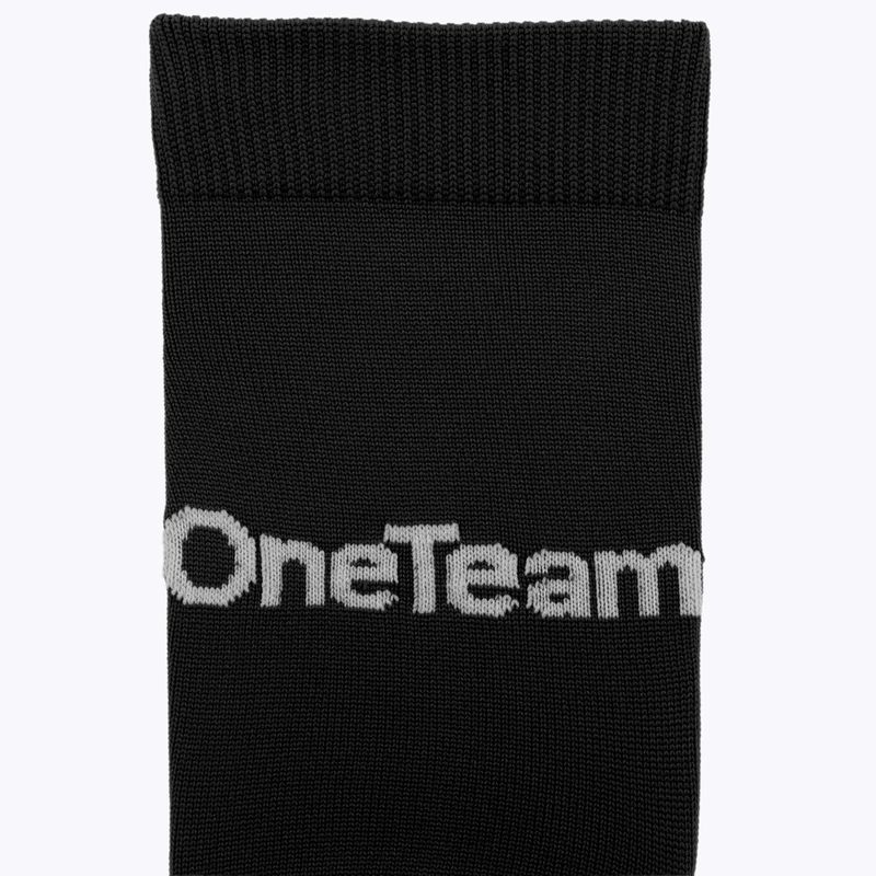 Детски футболни чорапи OneTeam Precision football socks комплект 2-pack черен 3
