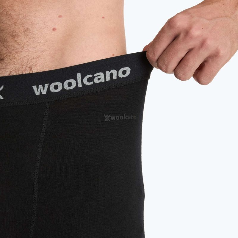 Мъжки комплект термобельо WOOLCANO Merino SET0540 black 8