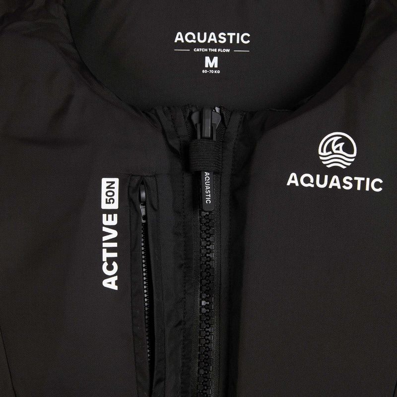 AQUASTIC Active 50N жилетка за спускане с въже, черна 4