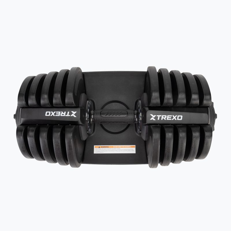 Регулируем дъмбел XTREXO TXO-B4W001 40 кг черен 9