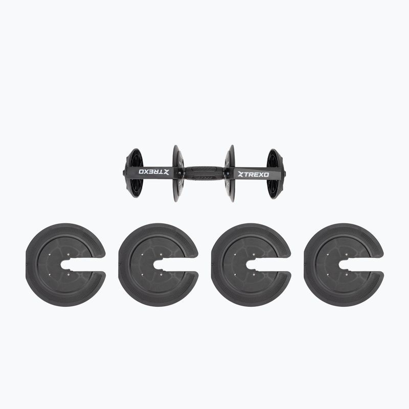 Регулируем дъмбел на XTREXO TXO-B4W002 24 кг черен 11