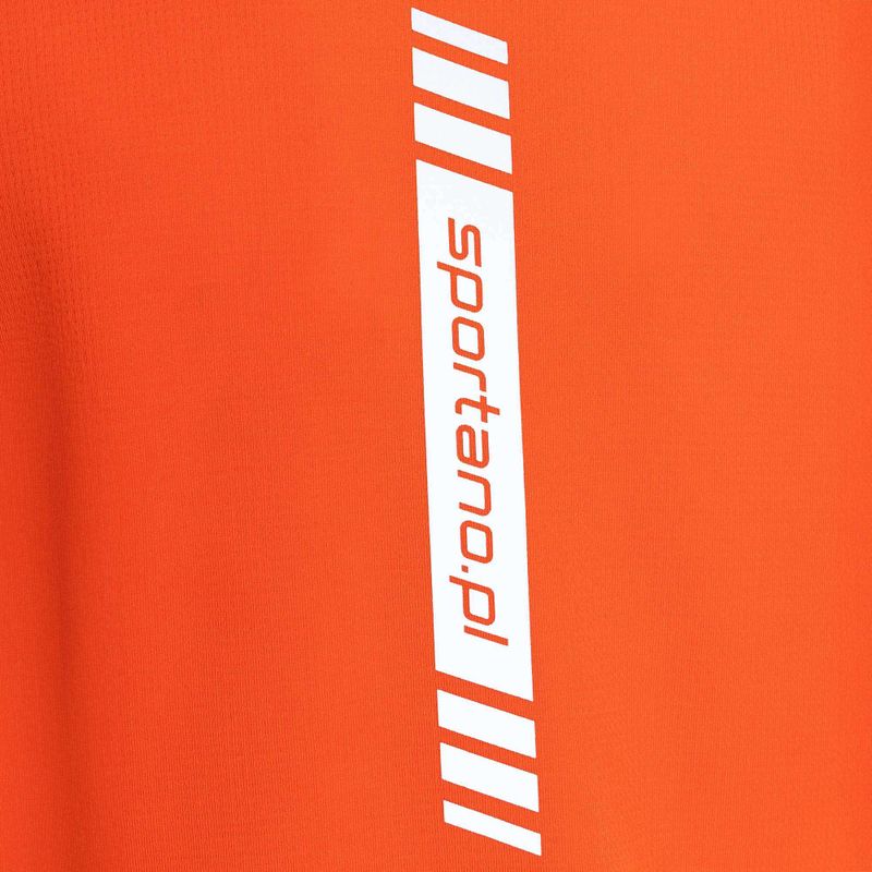 Мъжка тениска за бягане SPORTANO Active Men's orange 5