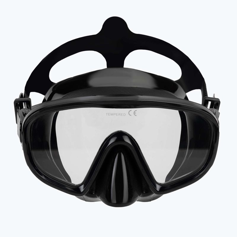 Маска за гмуркане AQUASTIC Cove black 3