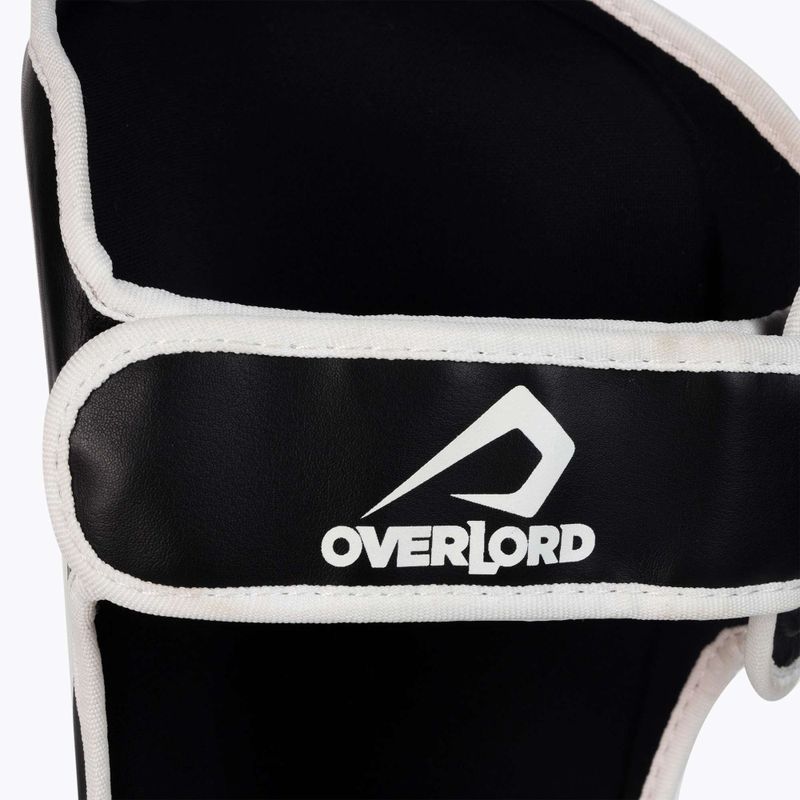 Overlord Fighter предпазители за подбедрици черно и бяло 301004-BK/S 4