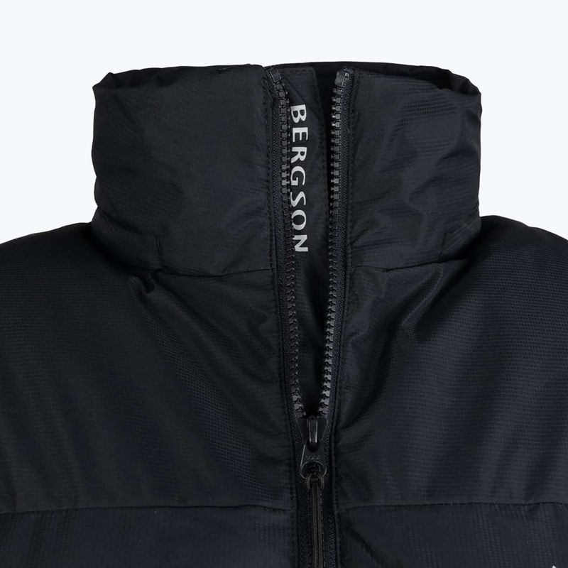 Мъжко изолирано яке BERGSON Snowy Wolf Micro-Therm черно 5