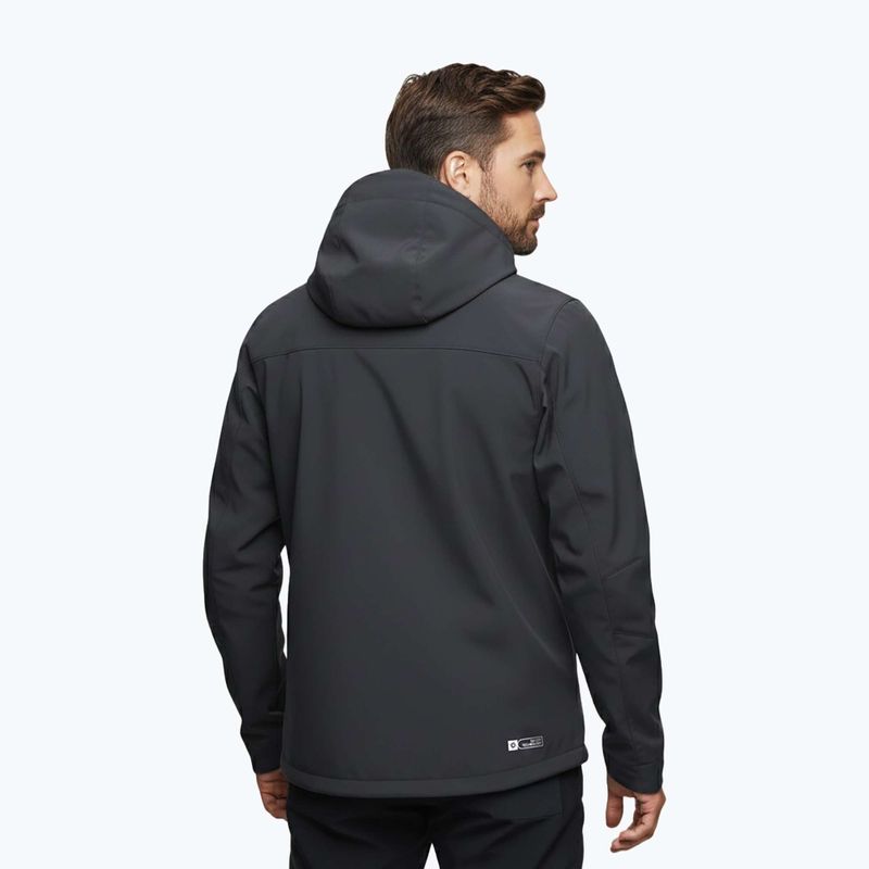 Мъжко софтшел яке Alpinus Roignais black/graphite 3