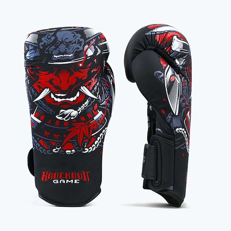 Ground Game Samurai боксови ръкавици черни 21BOXGLOSAM10 2