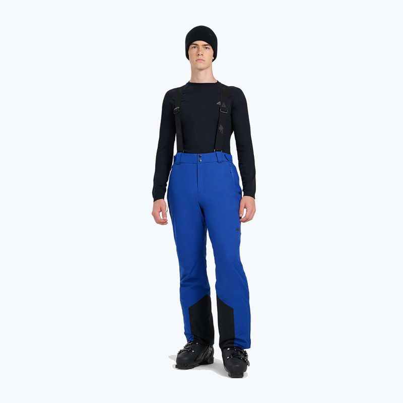 Мъжки скиорски панталони 4F Fnk M0928 cobalt 2