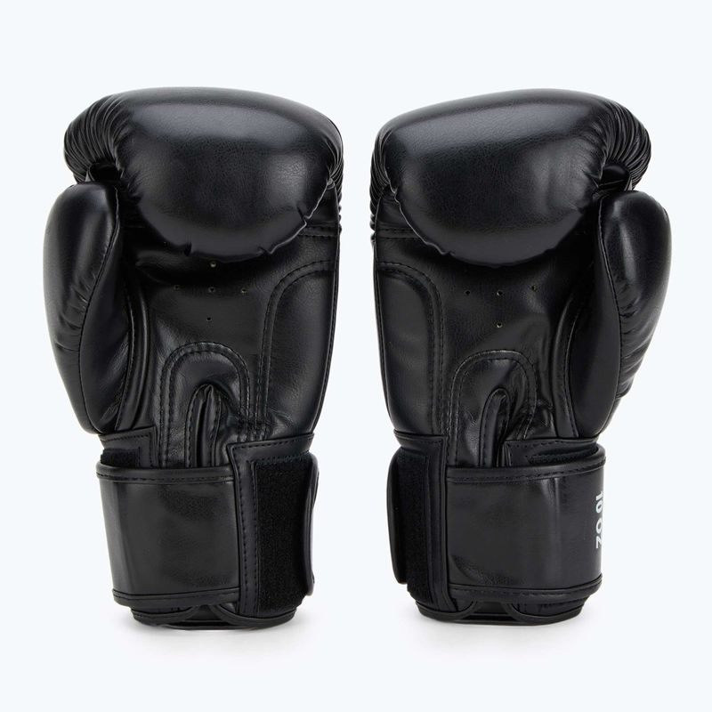 RAJA BOXING Единични полукожени боксови ръкавици черни 2