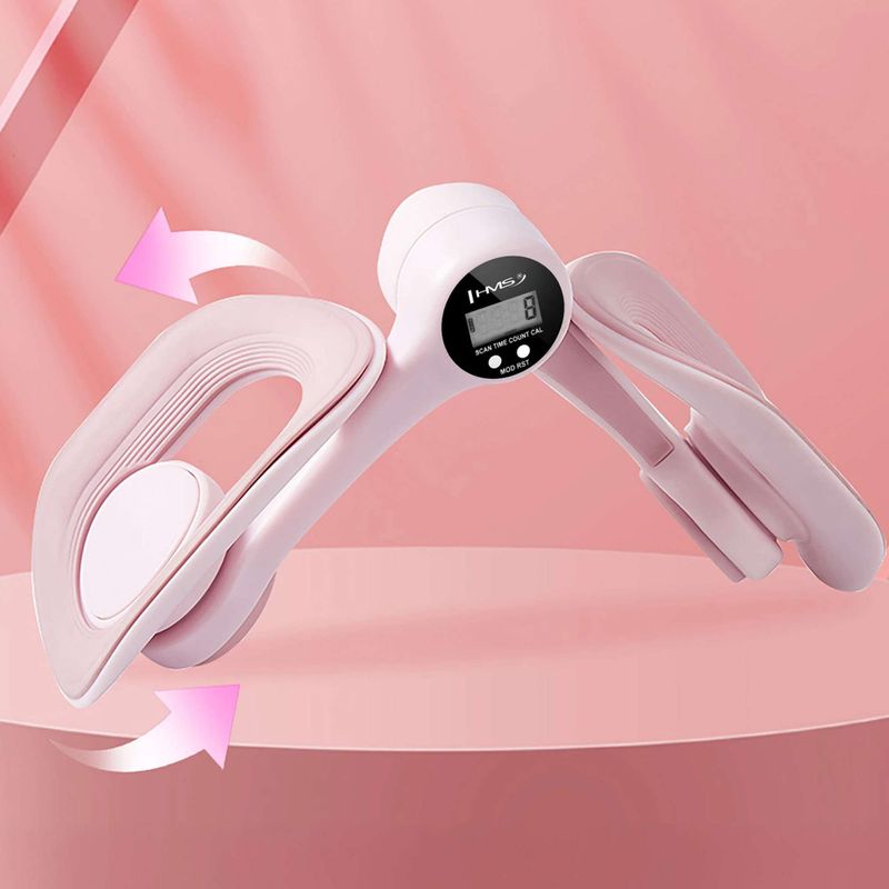 Щипка за упражнения HMS TM02 с брояч TPE pink 6
