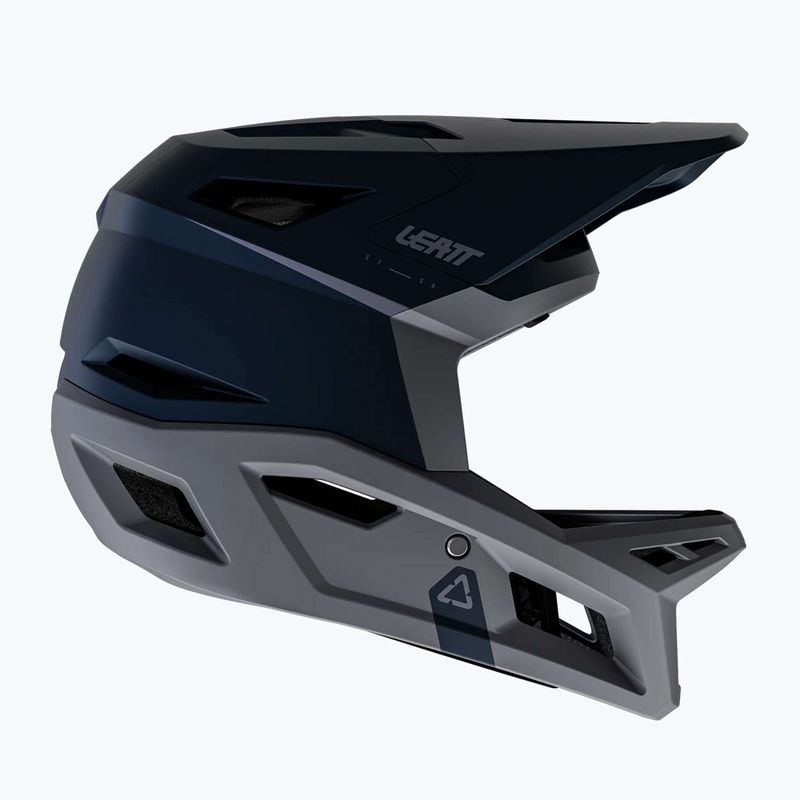 Велосипедна каска Leatt MTB Gravity 4.0 V26 stealth black/grey 2
