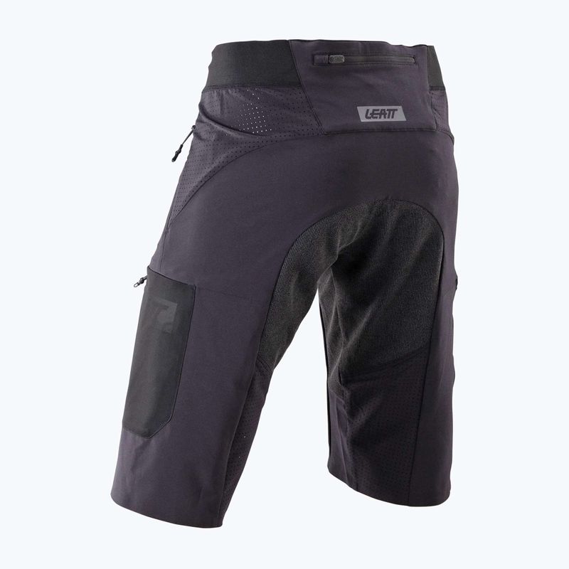 Мъжки шорти за колоездене Leatt MTB Gravity 2.0 ghost black 2