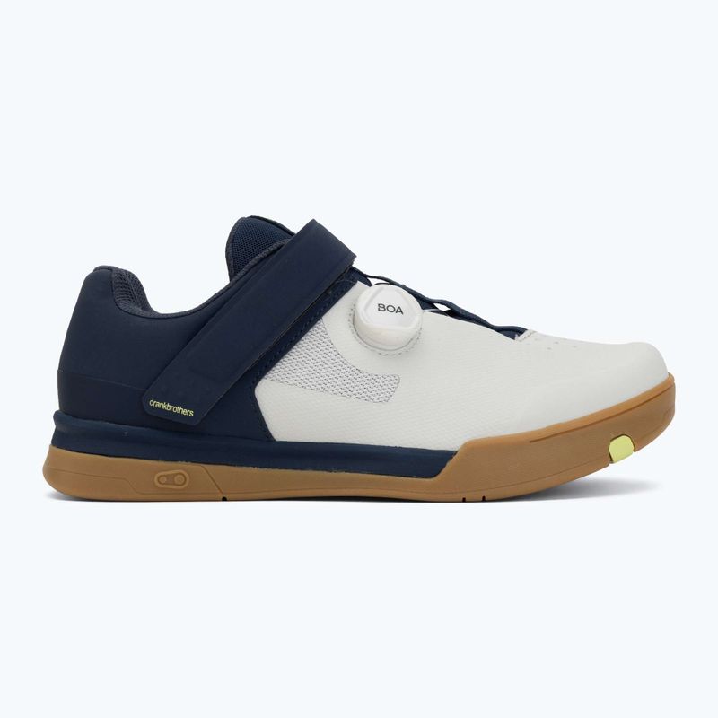 Велосипедни обувки MTB Crankbrothers Mallet BOA navy grey/gum outsole 2