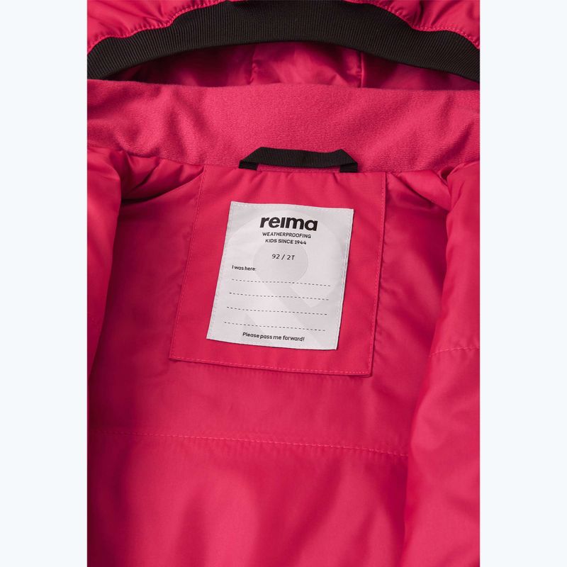 Детски софтшел гащеризон Reima Marte Mid rosy berry 4