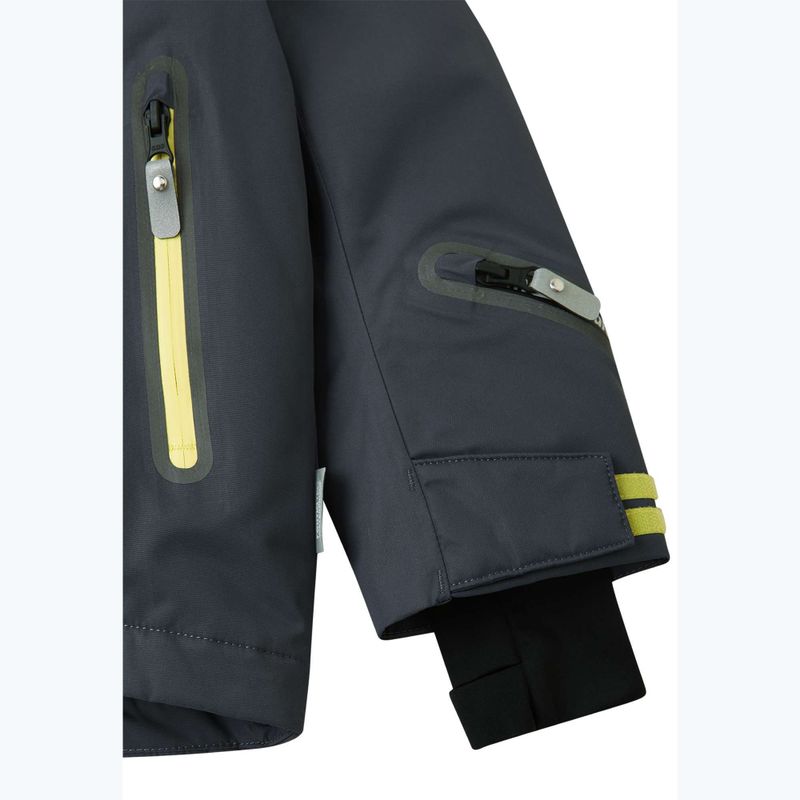 Детско ски яке Reima Kairala soft black 9