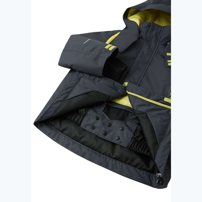 Детско ски яке Reima Kairala soft black 11