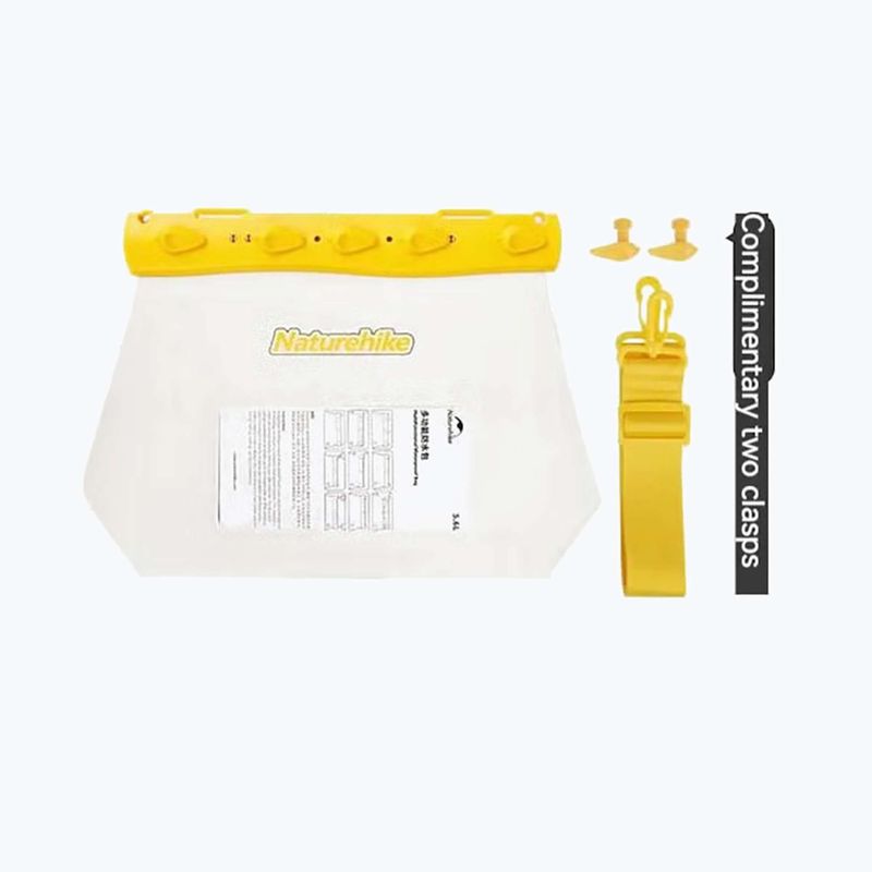 Водоустойчива чанта Naturehike Bag L yellow 2
