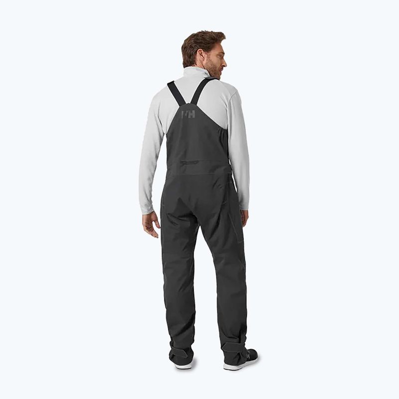 Мъжки панталони за ветроходство Helly Hansen HP Foil Pro Bib ebony 2