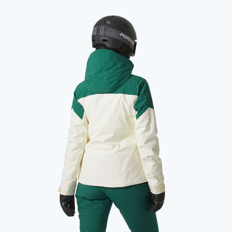 Дамско ски яке Helly Hansen Alphelia emerald snow 2