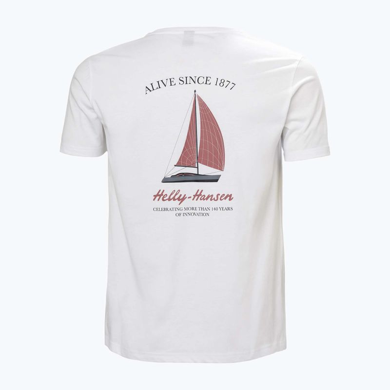 Мъжка тениска Helly Hansen Shoreline 3.0 white 2