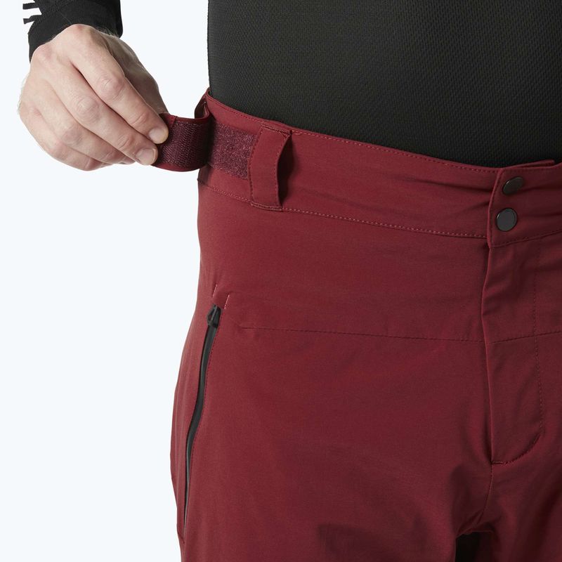 Мъжки ски панталони Helly Hansen Alpha Lifaloft mars red 3