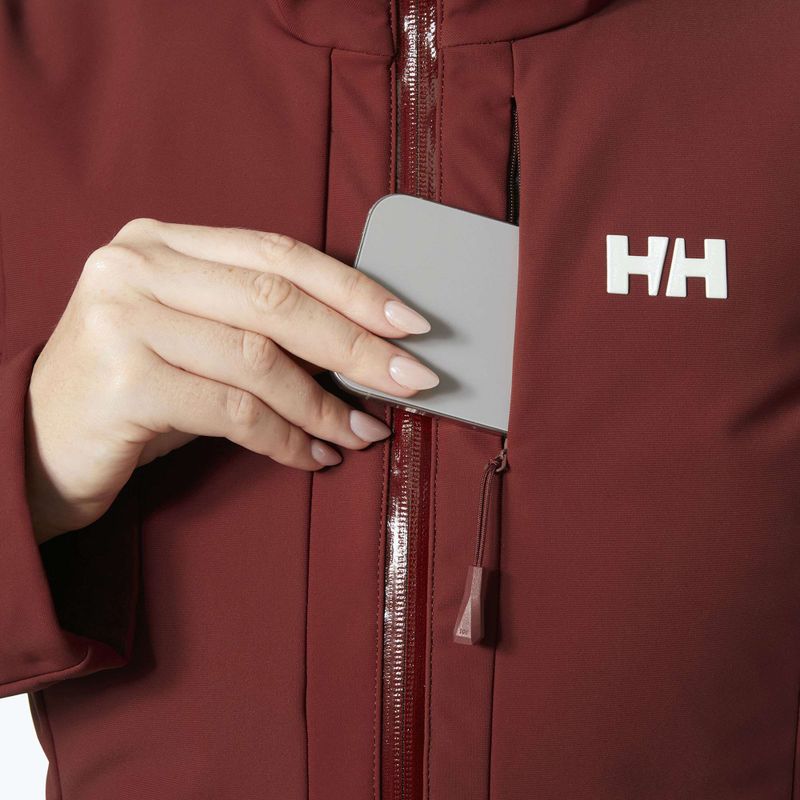 Дамско скиорско яке Helly Hansen Avanti 3-In-1 Softshell Jacket mars red 5