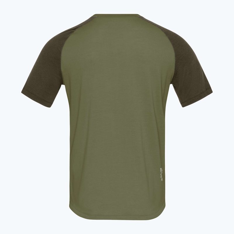 Мъжка тениска за трекинг NORRONA Femund PureUll loden green 6