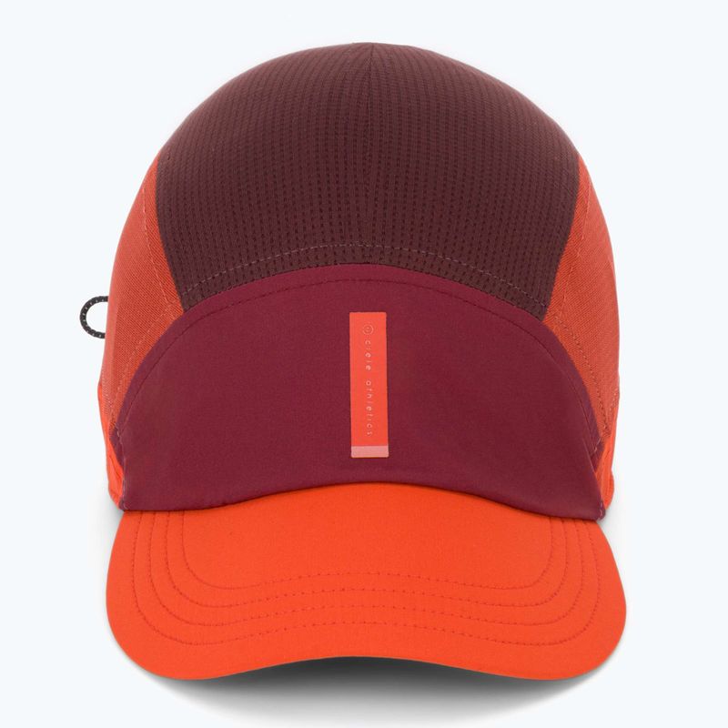 Шапка с козирка Ciele Athletics FSTCap SC Comp IconicVC crimson red/glade 2