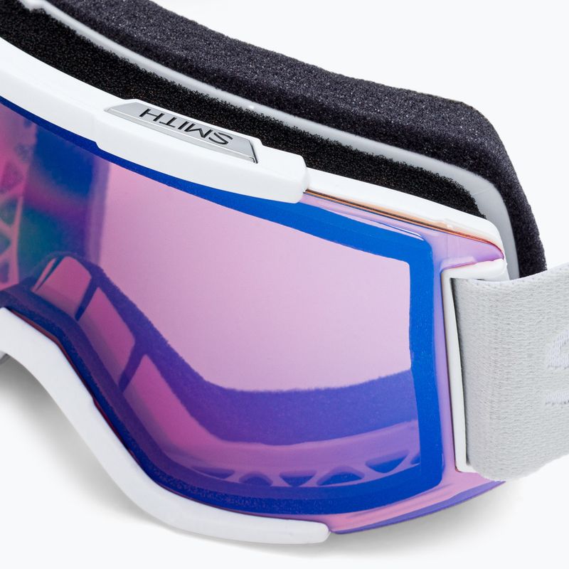 Ски очила Smith Squad white vapor/chromapop photochromic rose flash M00668 5