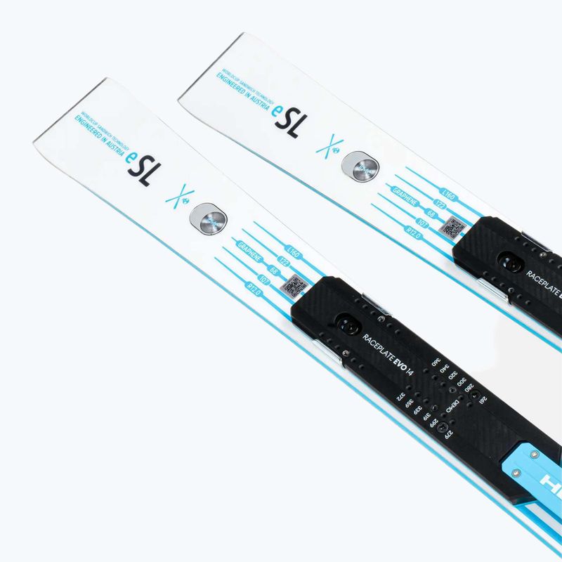 Пистови ски HEAD WC Rebels e-SL RP EVO 14 + автомати Freeflex 14 GW white/blue 4