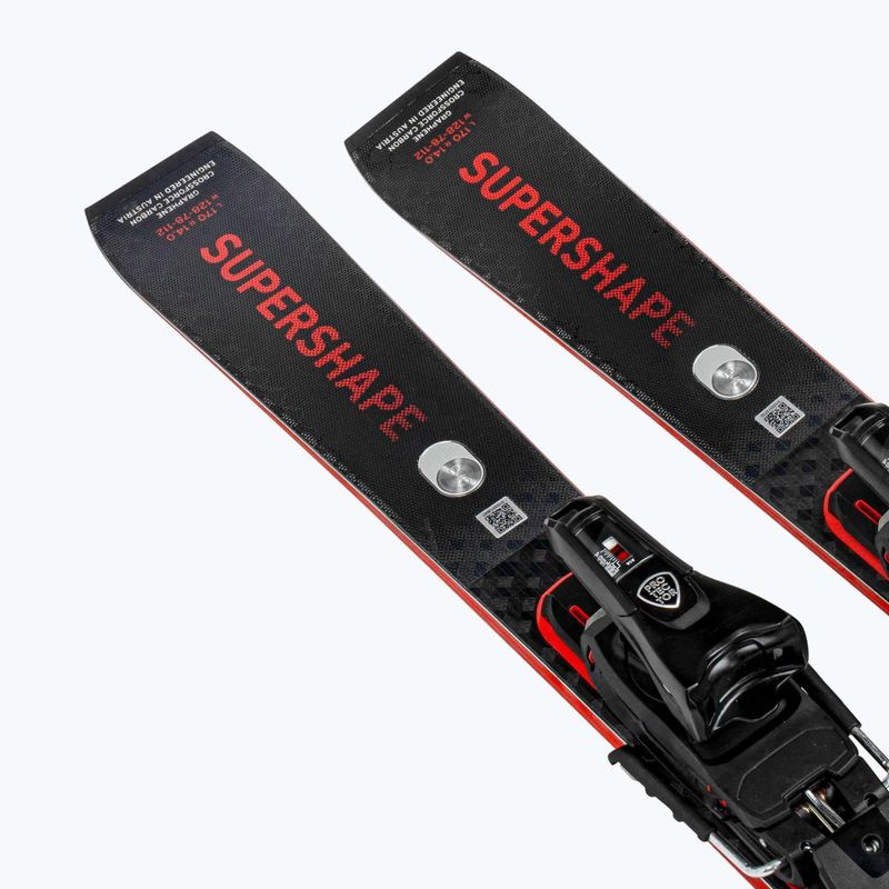 Пистови ски HEAD Supershape e-Rally SW BB-PR + автомати PRD 12 GW black/red 4