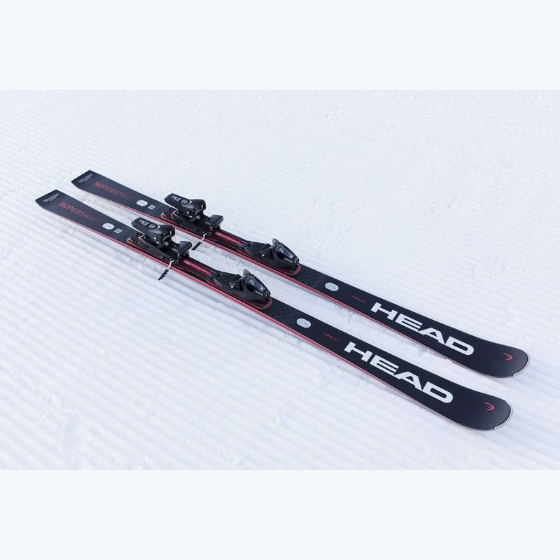 Пистови ски HEAD Supershape e-Rally SW BB-PR + автомати PRD 12 GW black/red 10