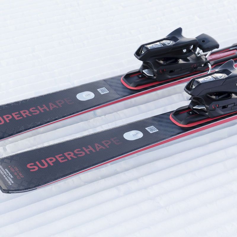 Пистови ски HEAD Supershape e-Rally SW BB-PR + автомати PRD 12 GW black/red 12
