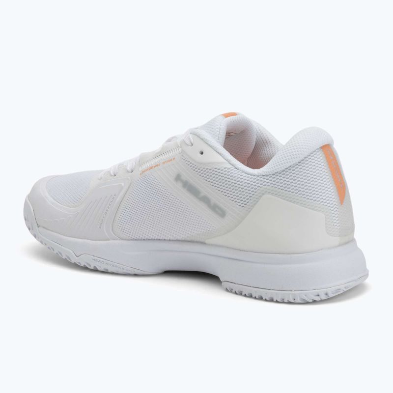 Дамски обувки за тенис HEAD Sprint Team 4.0 White/ Coral 3