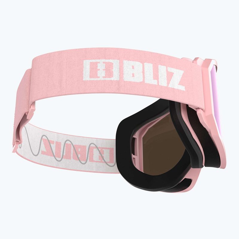 Скиорски очила Bliz Rave matt powder pink/brown pink multi 6